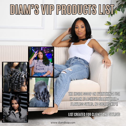 Diam's VIP Products List