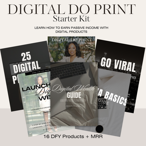DIGITAL DO PRINT (STARTER KIT TO DIGITAL PRODUCTS/WITH MRR)